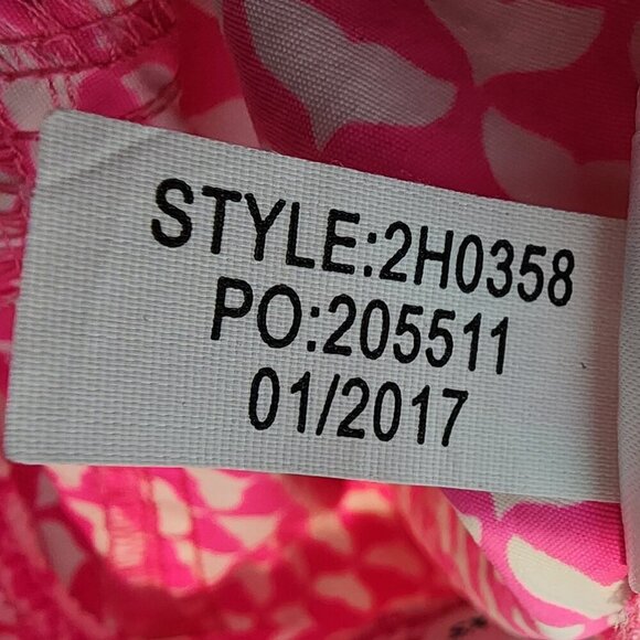 Vineyard Vines Women's Whale Tail Print Performance Shorts Neon Pink Nylon Short - Picture 9 of 12